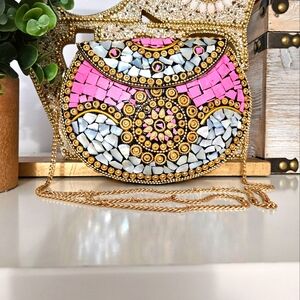 NEW RAMLA Handmade Crossbody/Clutch